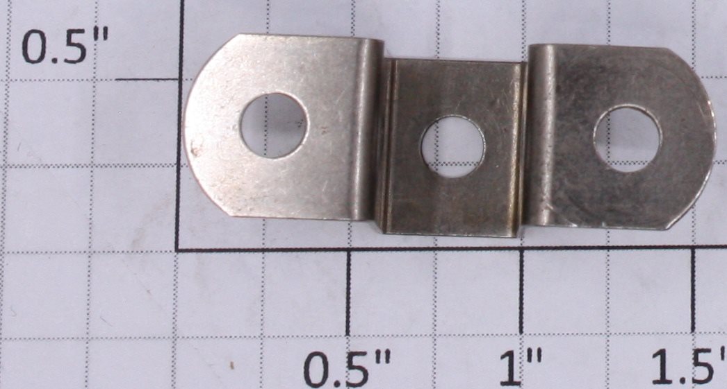 Gilbert 1931-13 Nickel M Bracket for Hudson Erector Locomotive-