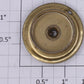 Gilbert 1931-60 Brass Plated Flanged Wheel 5/16" for Hudson Erector Locomotive