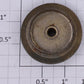 Gilbert 1931-60 Brass Plated Flanged Wheel 5/16" for Hudson Erector Locomotive