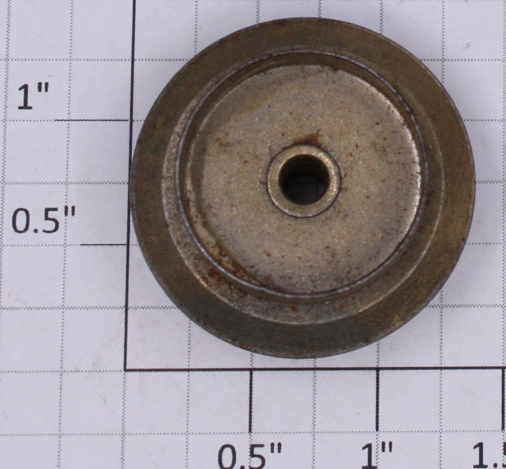 Gilbert 1931-60 Brass Plated Flanged Wheel 5/16