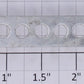 Gilbert 1931-61 Nickel Plated Strip Battery Holder for Hudson Erector Locomotive