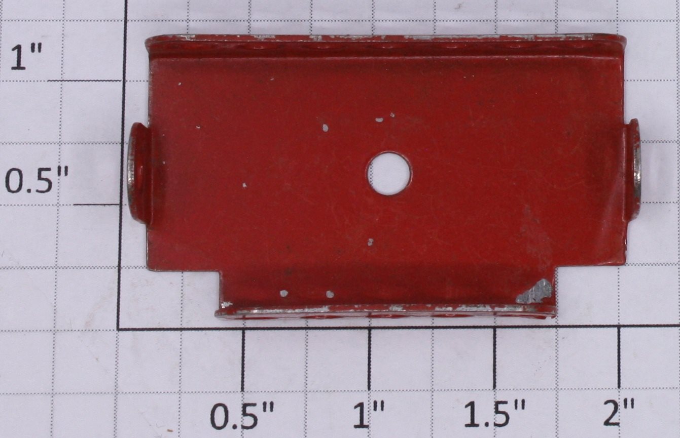 Gilbert 1931-14 Red Bearing Block with Hole for Hudson Erector Locomotive-