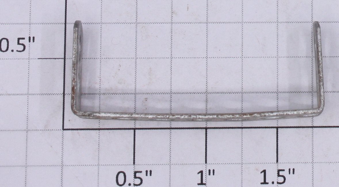 Gilbert 1931-17 Bent Nickel Plated Strip with 11 Holes for Hudson Erector Loco