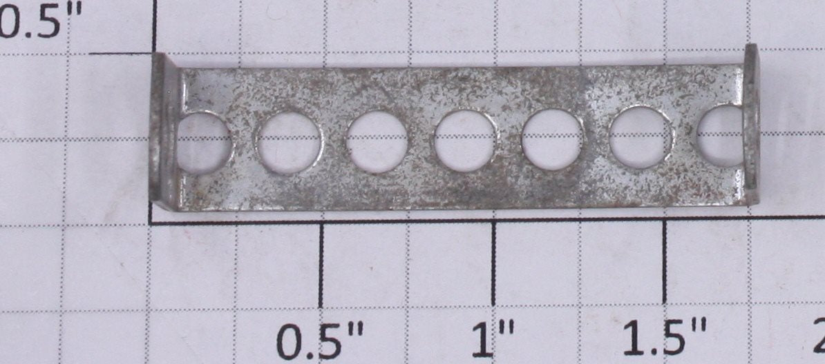 Gilbert 1931-17 Bent Nickel Plated Strip with 11 Holes for Hudson Erector Loco