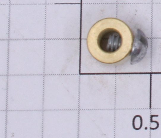 Gilbert 1931-97 Large Brass Collars-Has Screw for Hudson Erector Loco