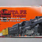 Lionel 7-11192 Santa Fe O Gauge Steam Freight Train Set
