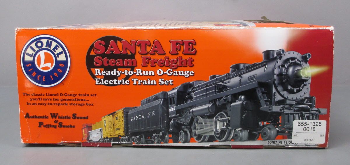 Lionel 7-11192 Santa Fe O Gauge Steam Freight Train Set
