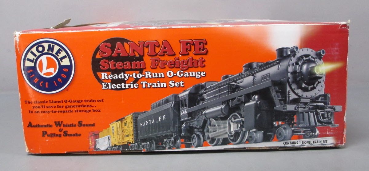 Lionel 7-11192 Santa Fe O Gauge Steam Freight Train Set
