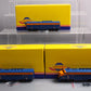 Athearn G2637 HO Scale Genesis Jersey Central Lines F3 ABA Diesel Locomotive Set