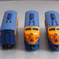 Athearn G2637 HO Scale Genesis Jersey Central Lines F3 ABA Diesel Locomotive Set