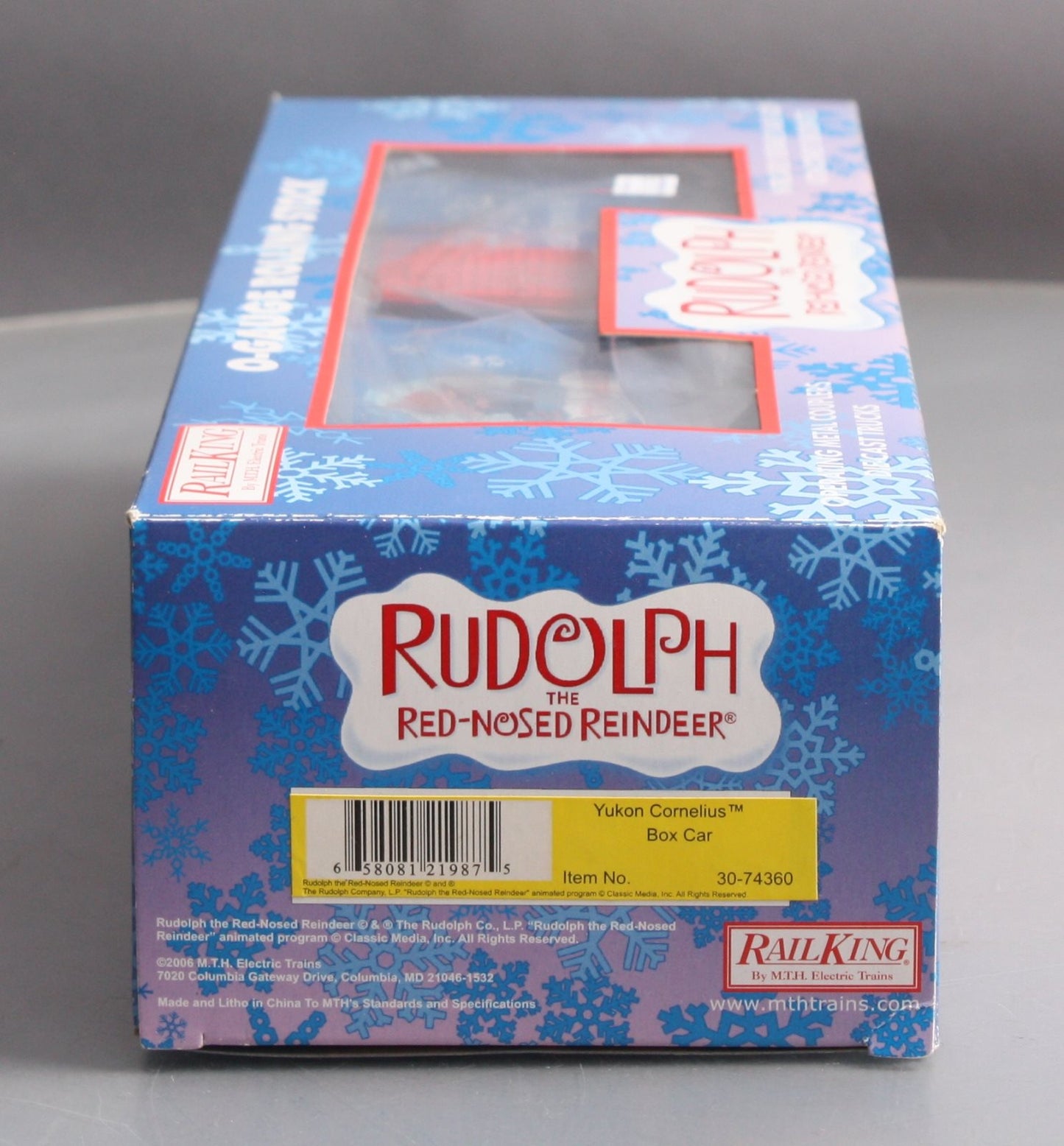 MTH 30-74360 Rudolph Yukon Cornelius Boxcar