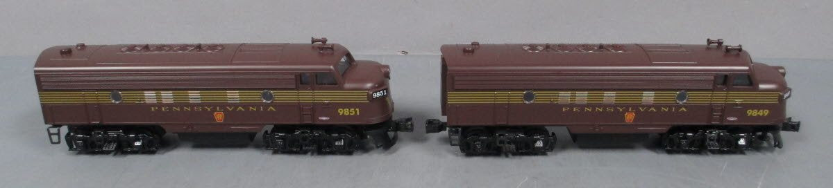 Williams 20717 O Pennsylvania EMD F7 A-A 3-Rail Diesel Locomotive Set