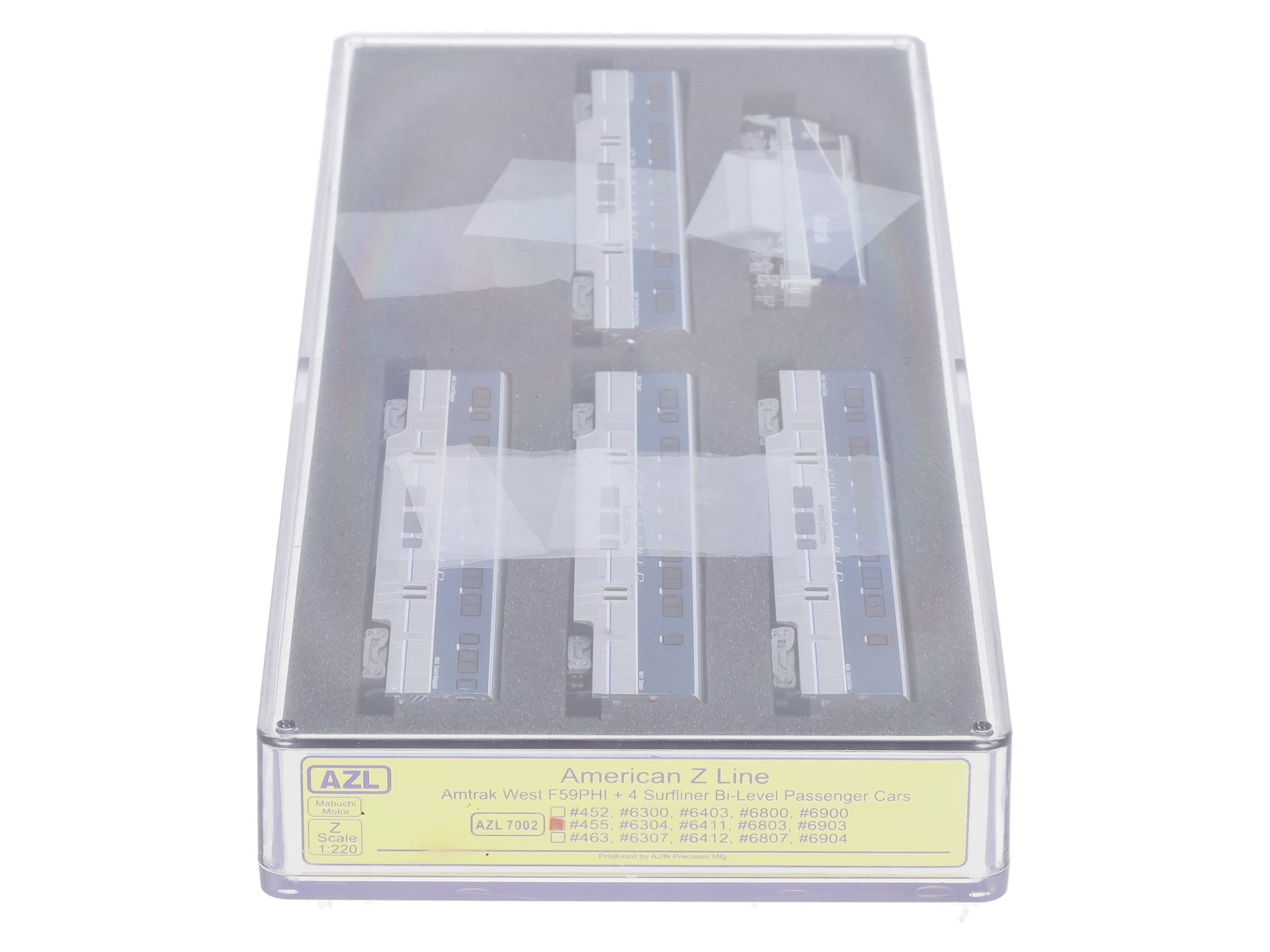 American Z-Line 7002 Amtrak F59PHI Z Gauge Diesel Passenger Train