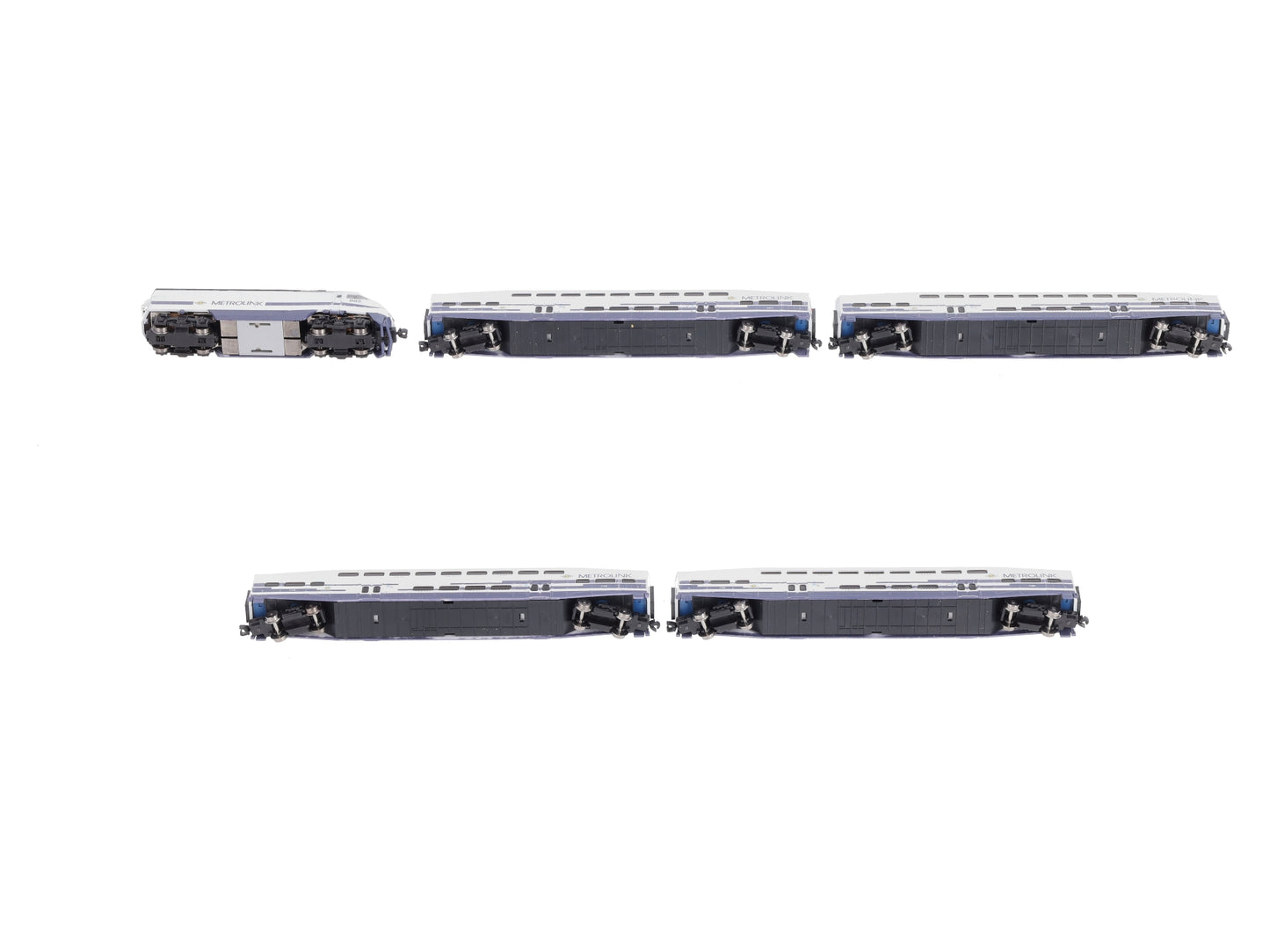 American Z-Line 7003 Metrolink F59PHI Z Gauge Diesel Passenger Train Set