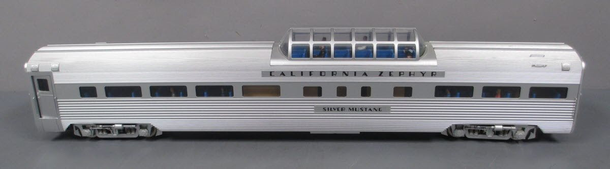 USA Trains 31017 G "California Zephyr" Corrugated Aluminum Vista Dome Lighted #2