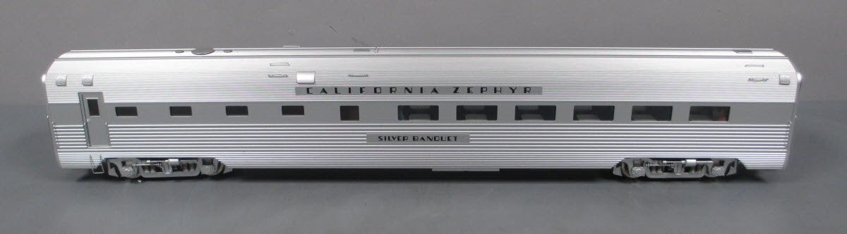 USA Trains 31013 G "California Zephyr" Corrugated Aluminum Diner Lighted