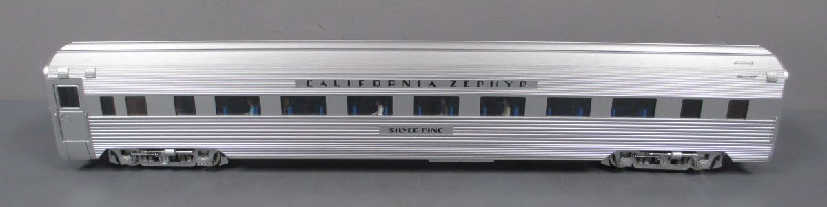 USA Trains 31012 G "California Zephyr" Corrugated Aluminum Coach Lighted #2