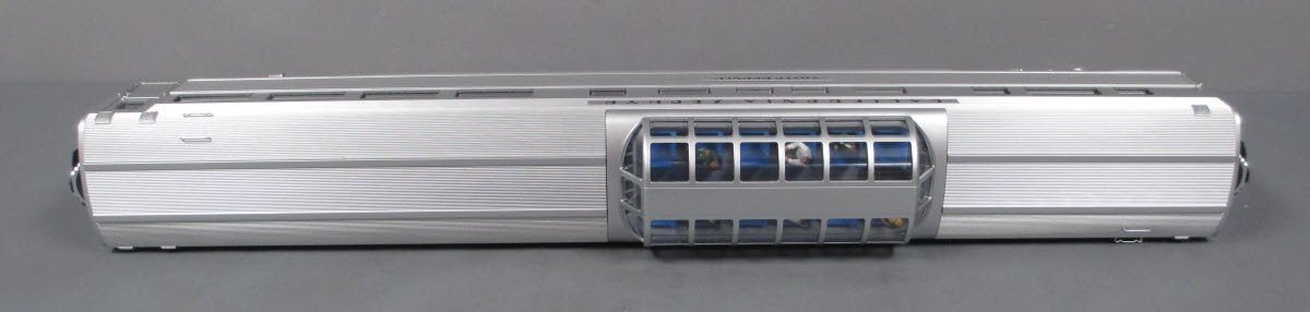 USA Trains R31018 G California Zephyr Silver Bronco Corrugated Alum Vista Dome