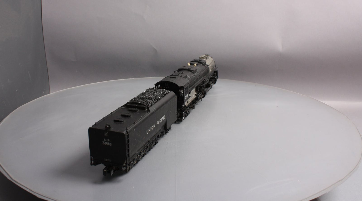 MTH 30-1622-1 O-27 UP/Coal Burner Imperial 4-6-6-4 Steam Loco w/PS3 #3988