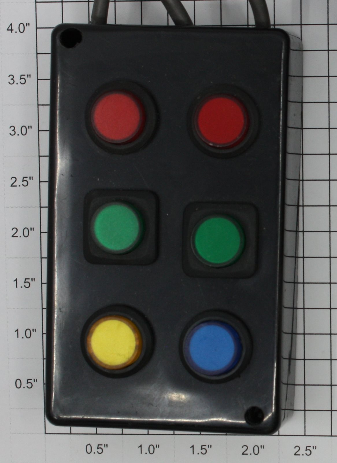 Acme 1120-125 6-Button Panel Switch