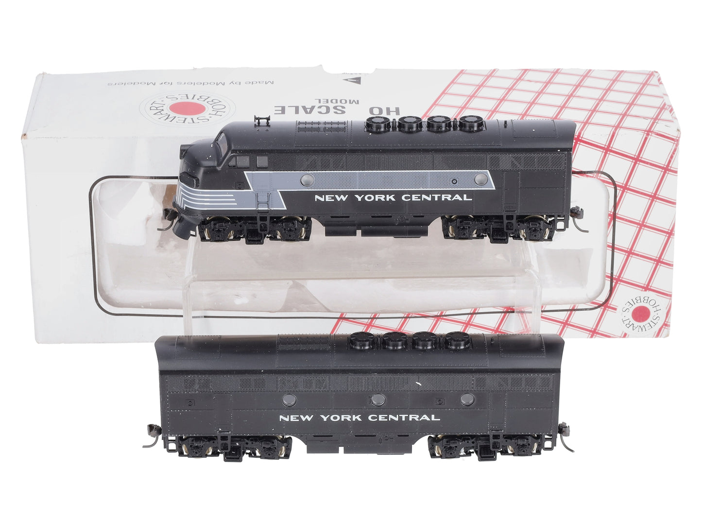 Stewart 5212 HO New York Central Diesel F3 Phase II Early A/B Set
