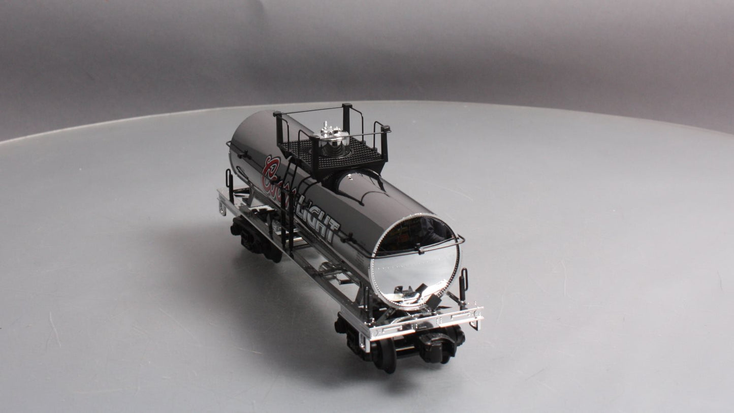 MTH 30-73223 O Gauge Coors Light Chrome Tank Car #200701