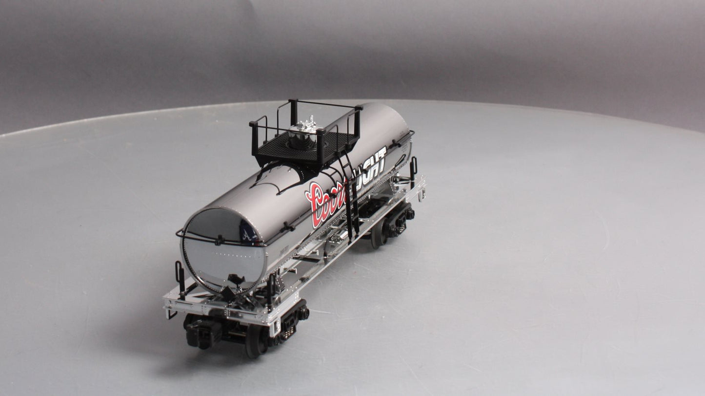 MTH 30-73223 O Gauge Coors Light Chrome Tank Car #200701
