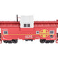 USA Trains 12123 G Atchison, Topeka & Santa Fe Extended Vision Caboose #999718