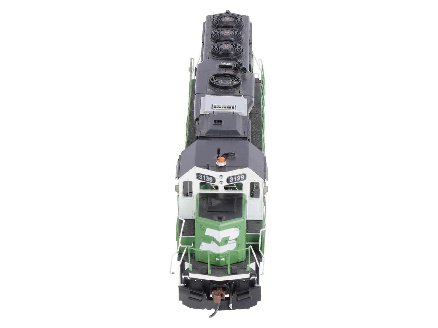 Athearn G65425 HO BN/White Face GP50 Diesel Locomotive w/DCC & Sound #3139