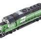 Athearn G65425 HO BN/White Face GP50 Diesel Locomotive w/DCC & Sound #3139