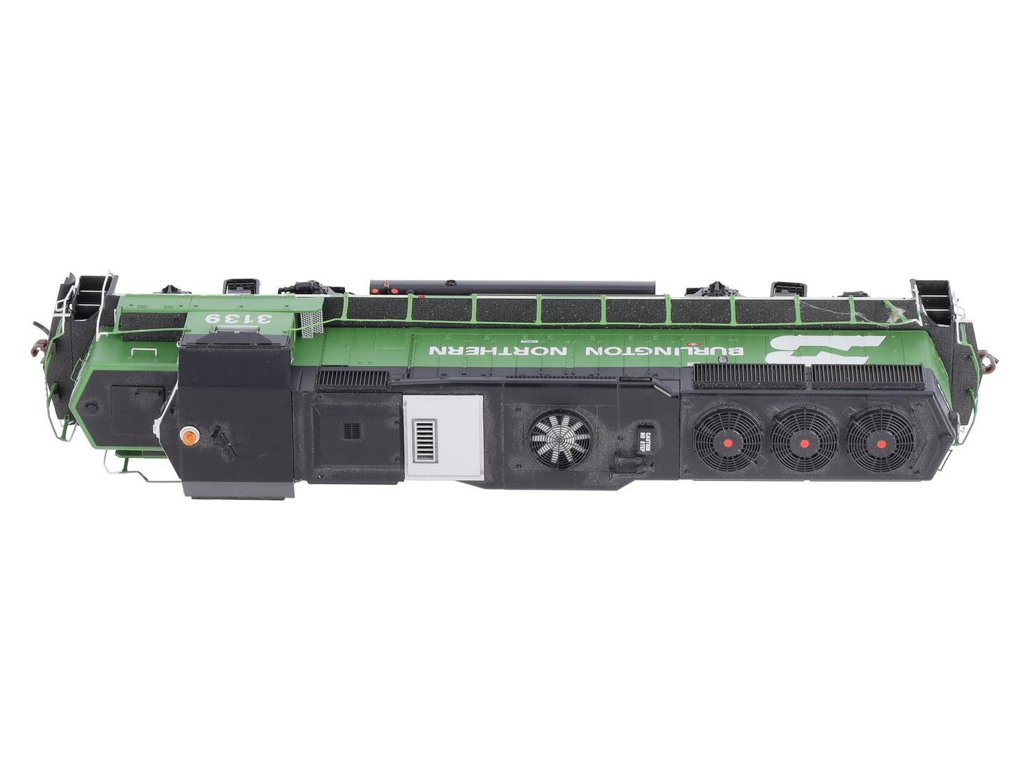 Athearn G65425 HO BN/White Face GP50 Diesel Locomotive w/DCC & Sound #3139