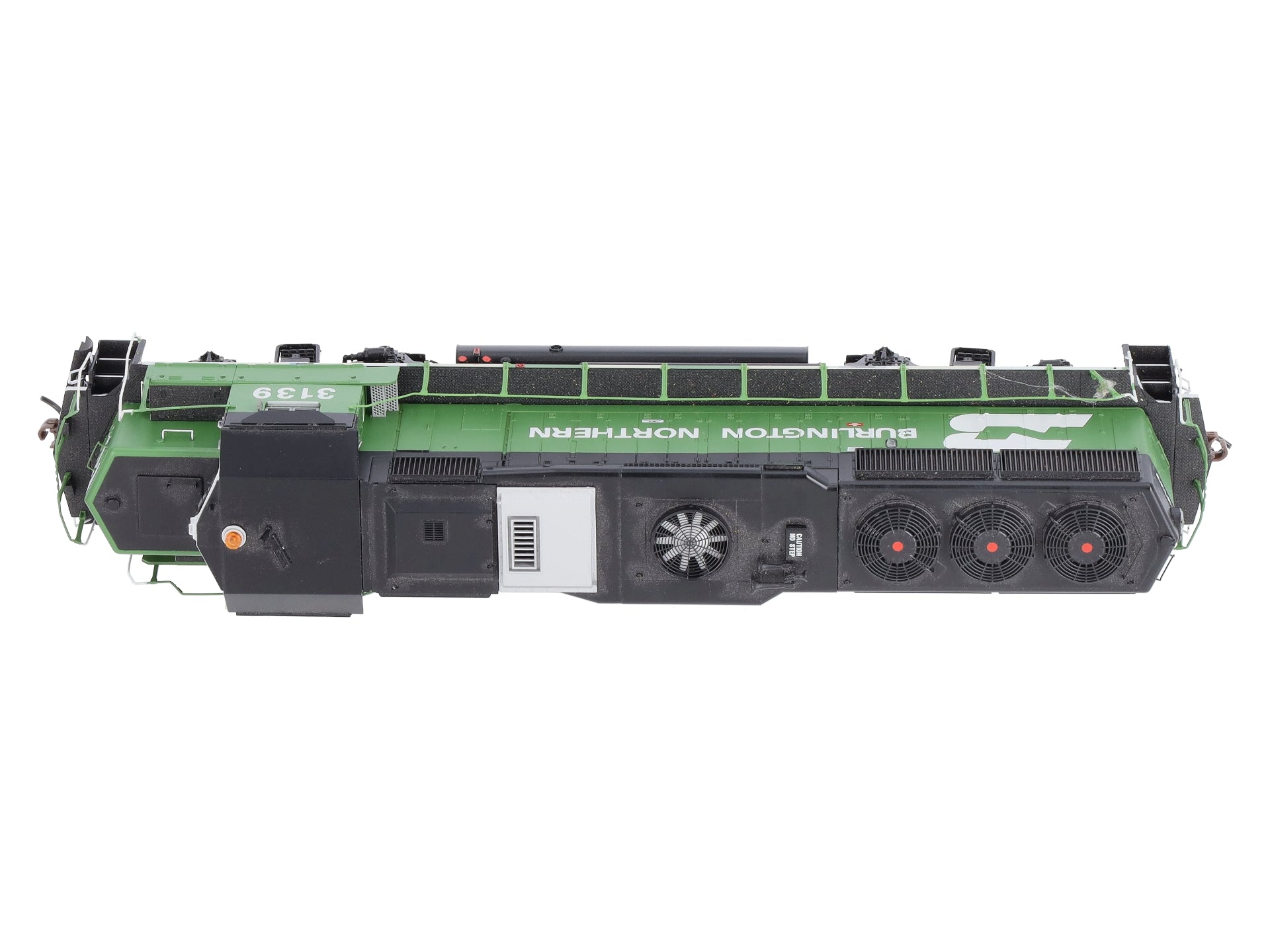 Athearn G65425 HO BN/White Face GP50 Diesel Locomotive w/DCC & Sound #3139