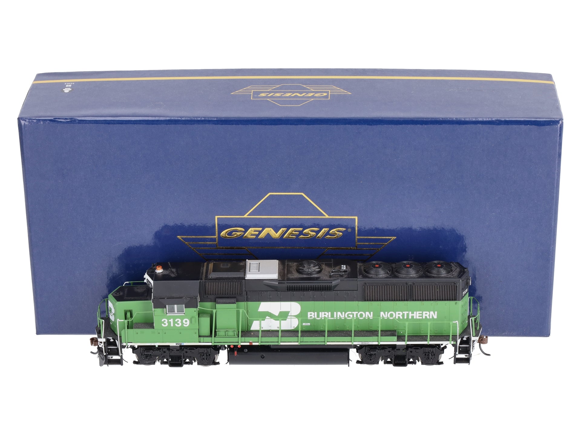 Athearn G65425 HO BN/White Face GP50 Diesel Locomotive w/DCC & Sound #3139