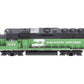 Athearn G65425 HO BN/White Face GP50 Diesel Locomotive w/DCC & Sound #3139