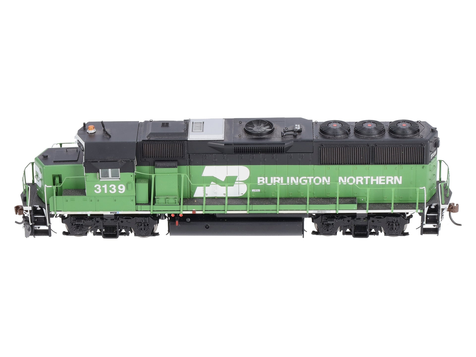 Athearn G65425 HO BN/White Face GP50 Diesel Locomotive w/DCC & Sound #3139