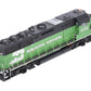 Athearn G65425 HO BN/White Face GP50 Diesel Locomotive w/DCC & Sound #3139