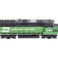 Athearn G65425 HO BN/White Face GP50 Diesel Locomotive w/DCC & Sound #3139