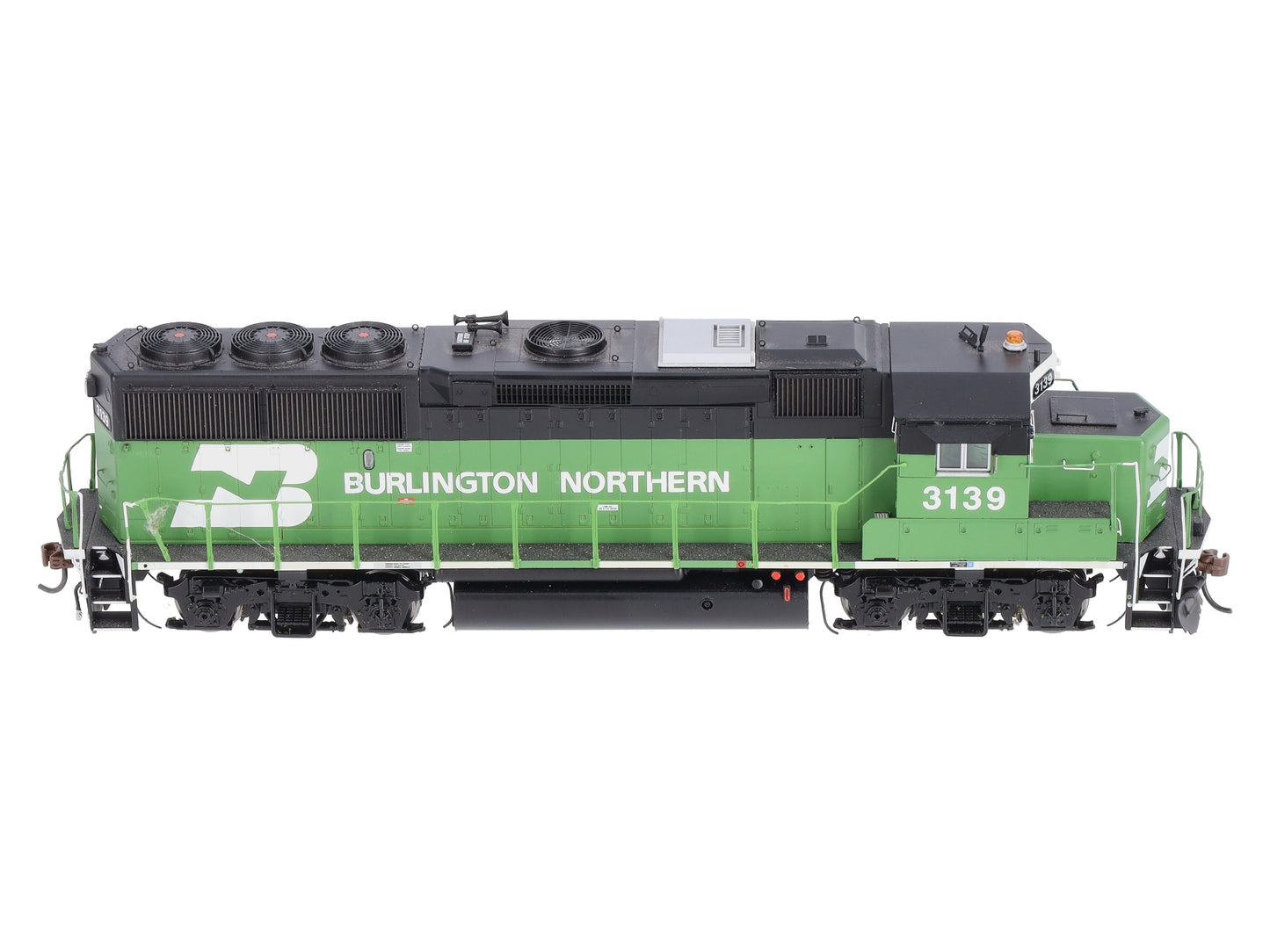 Athearn G65425 HO BN/White Face GP50 Diesel Locomotive w/DCC & Sound #3139