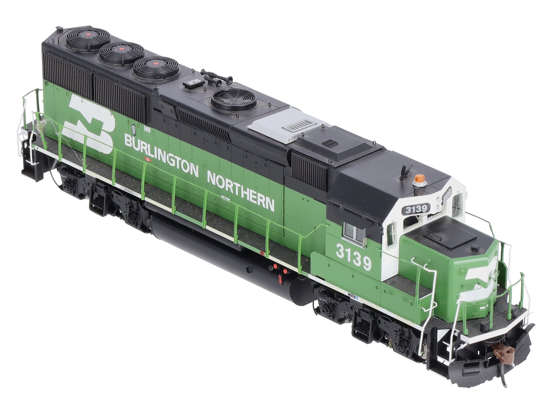 Athearn G65425 HO BN/White Face GP50 Diesel Locomotive w/DCC & Sound #3139