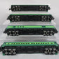 MTH 30-69061 O Southern RailKing 60’ Madison Passenger Car Set (Set of 4)
