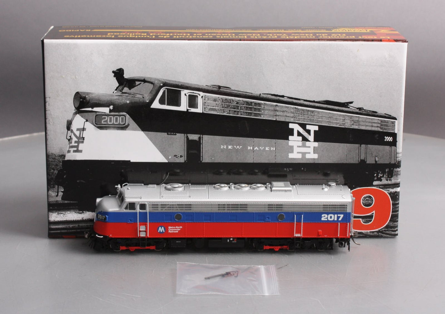 Rapido Trains 14051 HO Metro-North EMD FL9 #2017