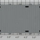 American Flyer PA16D287 Light Gray B&O 9000 Flat Car