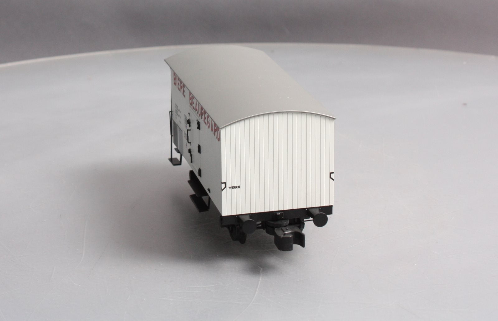 MTH 20-99001 O Biere Beauregard European Bierwagen\Reefer (Hi-Rail)