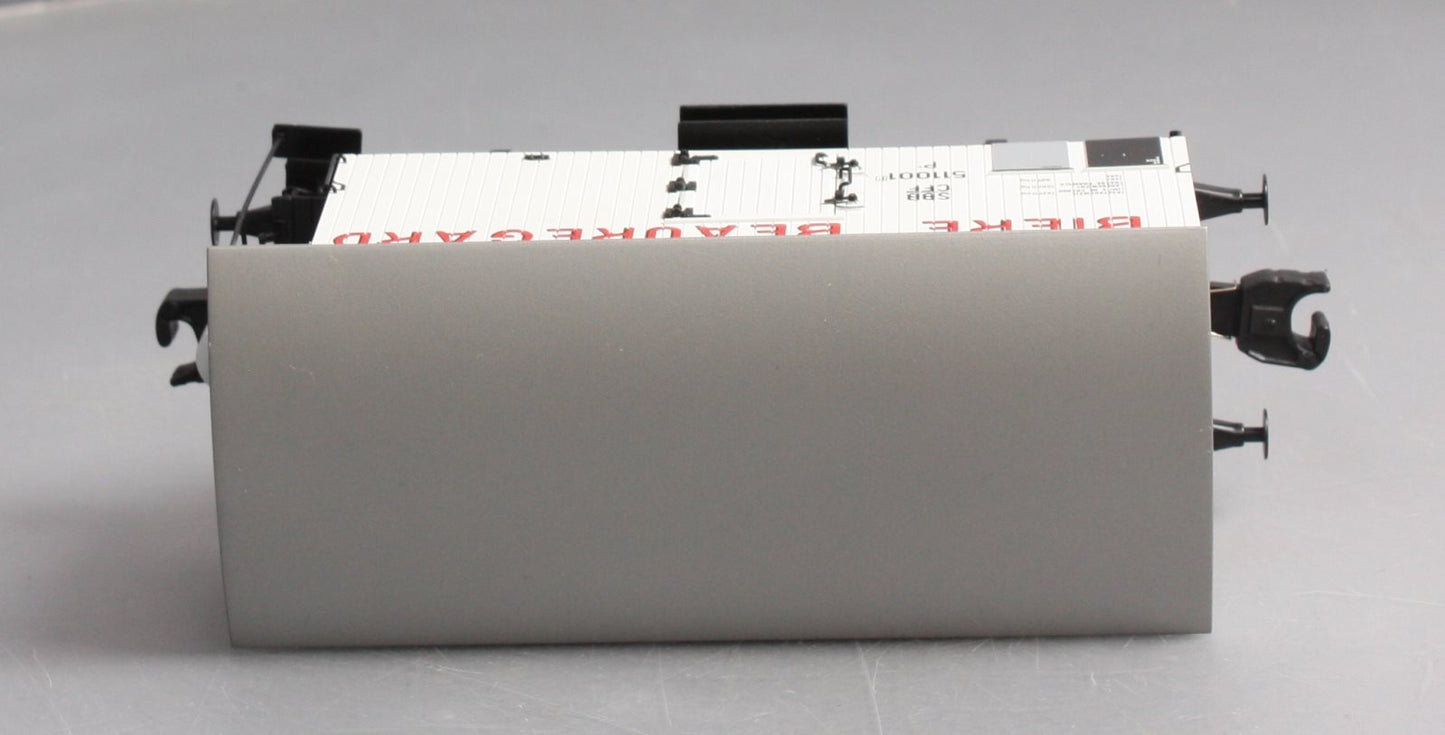 MTH 20-99001 O Biere Beauregard European Bierwagen\Reefer (Hi-Rail)
