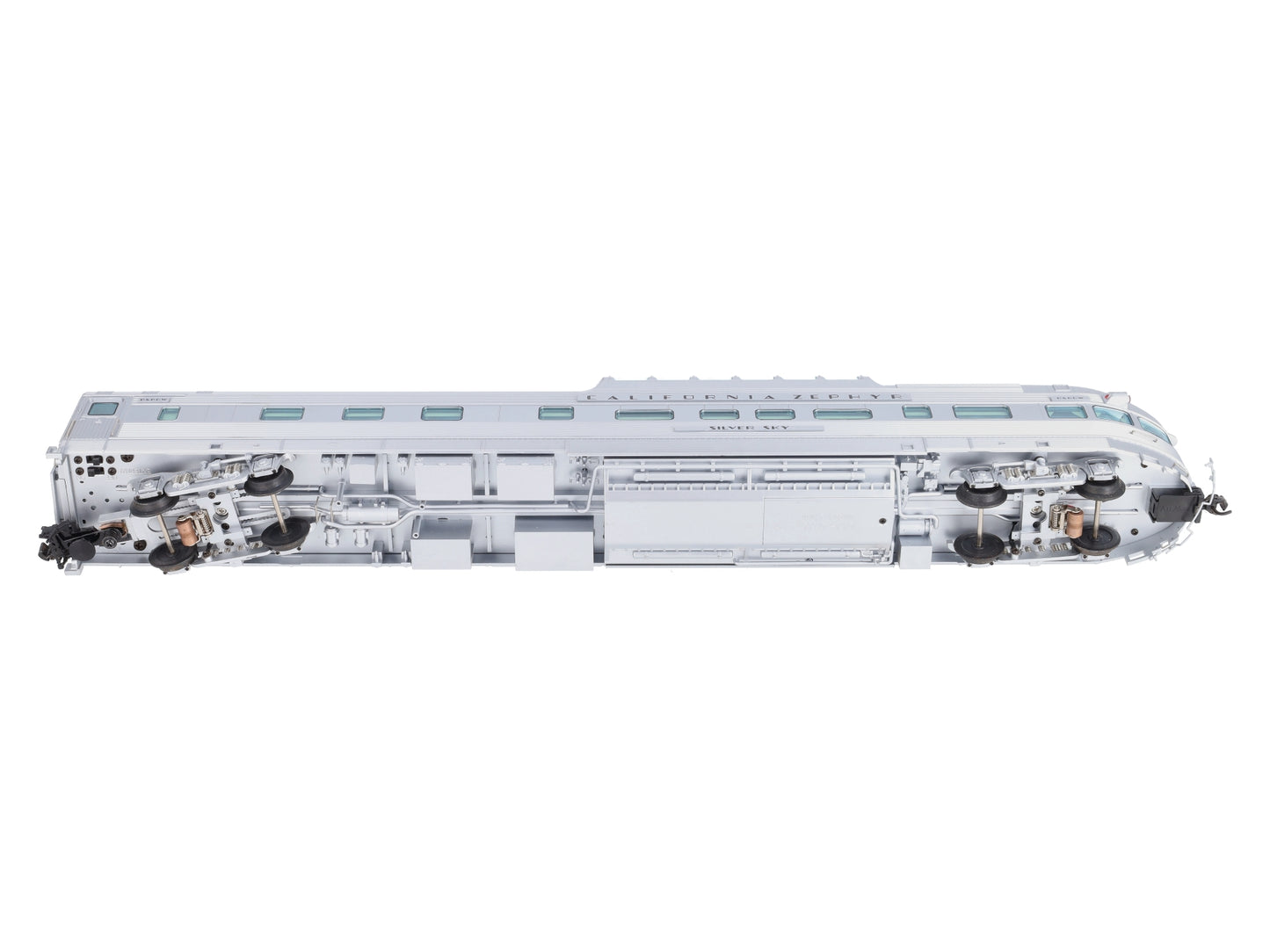 Atlas 30021581 D&RGW O Silver Sky California Zephyr Dome Obs. Passenger Car