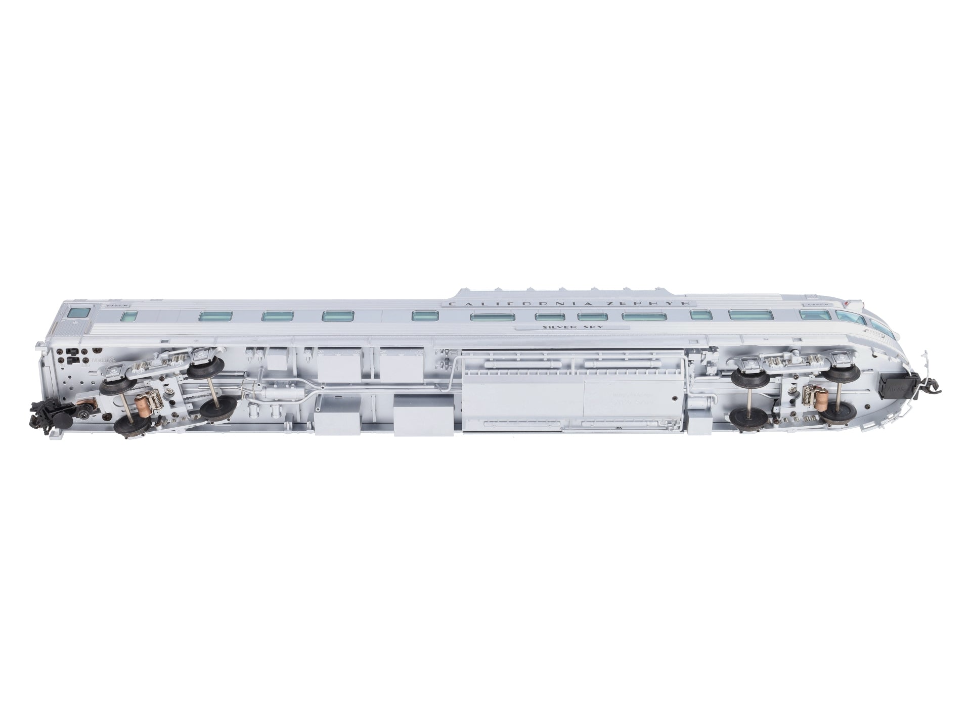 Atlas 30021581 D&RGW O Silver Sky California Zephyr Dome Obs. Passenger Car