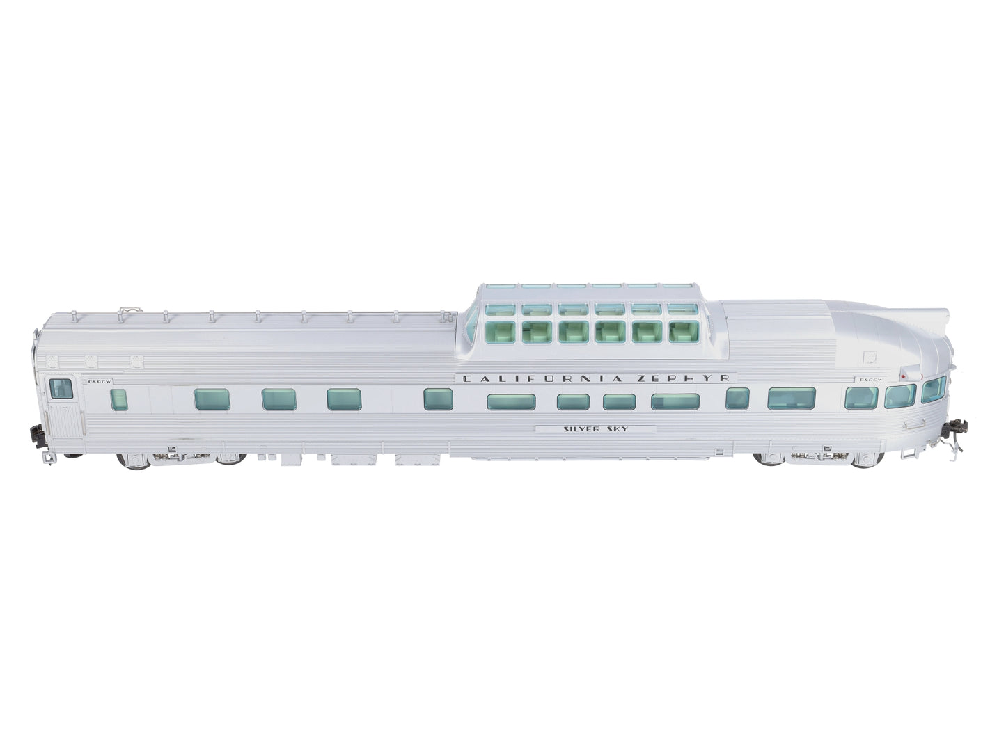 Atlas 30021581 D&RGW O Silver Sky California Zephyr Dome Obs. Passenger Car
