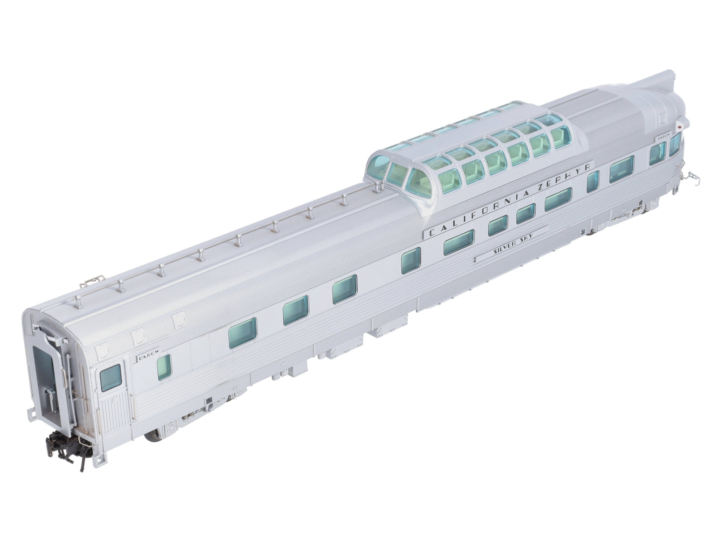 Atlas 30021581 D&RGW O Silver Sky California Zephyr Dome Obs. Passenger Car