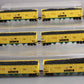 Athearn 72707 HO Peabody 40' 4-Bay Offset Hopper w/Load #2 (Set of 6)