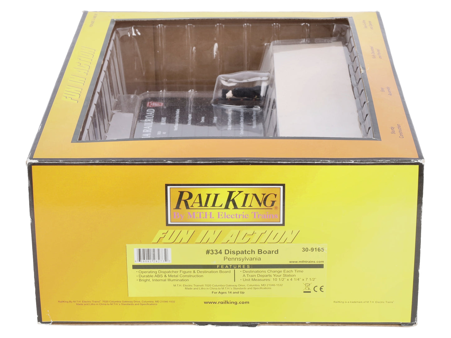 MTH 30-9165 O Gauge Pennsylvania #334 Dispatch Board